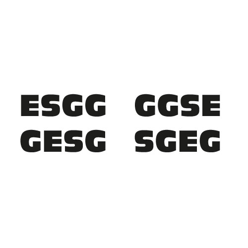 Dingbat Game #103 » ESGG GGSE GESG SGEG » LEVEL 4