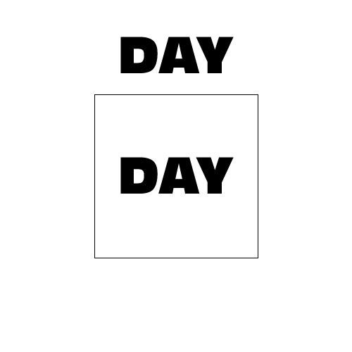 Dingbats Puzzle - Whatzit #297 - DAY BOX DAY