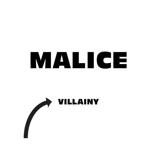 Dingbat Game #337 » MALICE VILLAINY » LEVEL 24
