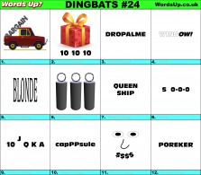 Dingbats | Rebus Puzzle #24