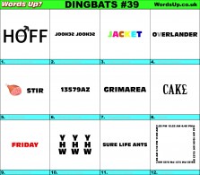 Dingbats | Rebus Puzzle #39