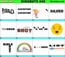 Dingbats Quiz #45