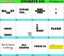 Dingbats | Rebus Puzzle #49