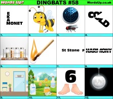 Dingbats Quiz #58