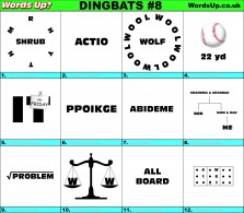 Dingbats Quiz #8