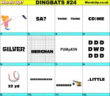 Dingbat Game #24
