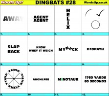 Dingbat Game #28