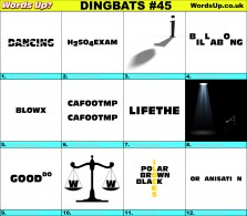 Dingbat Game #45