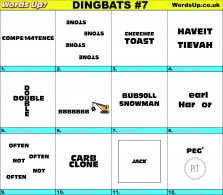 Dingbat Game #7