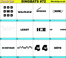 Dingbat Game #72
