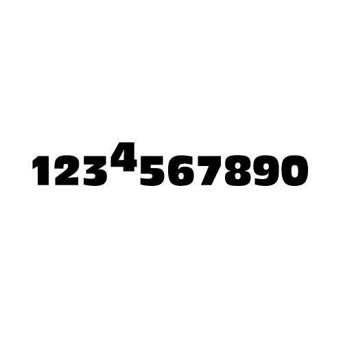 Dingbats Puzzle - Whatzit #339 - 1234567890