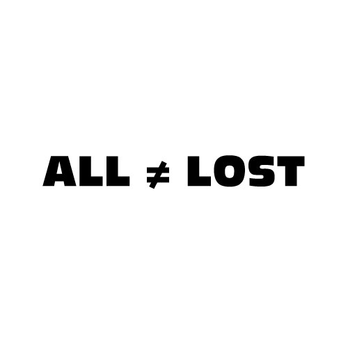 Dingbats Puzzle - Whatzit #393 - ALL ≠ LOST
