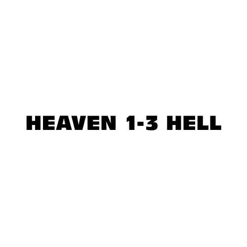 Dingbats Puzzle - Whatzit #409 - Heaven 1-3 Hell