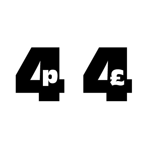 Dingbat Game #420 » 4(p) 4(£) » LEVEL 10