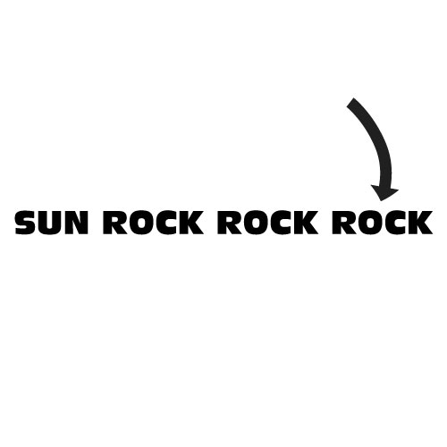 Dingbat Game #487 » SUN ROCK ROCK ROCK » LEVEL 5