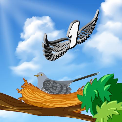 Dingbat Game #526 » [Tree] [Nest] [Bird] » LEVEL 7