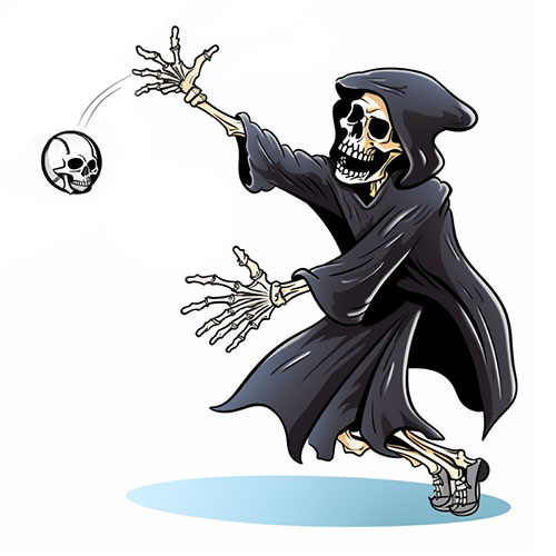 Dingbats Puzzle - Whatzit #722 - [Grim Reaper]