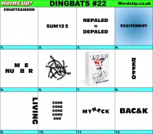 Dingbats Quiz #22