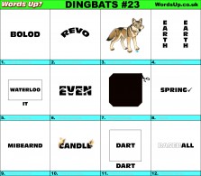 Dingbats Quiz #23
