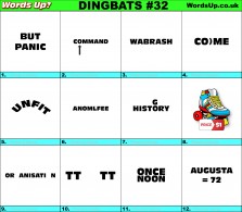 Dingbats Quiz #32