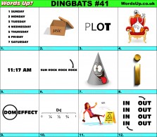 Dingbats Quiz #41