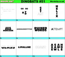 Dingbats Quiz #51