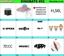 Dingbats Quiz #52