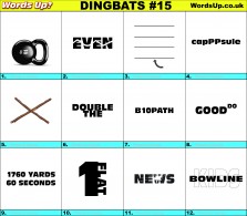 Dingbat Game #15