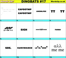Dingbat Game #17