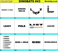 Dingbat Game #43