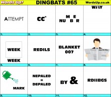 Dingbat Game #65