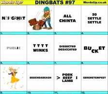 Dingbat Game #97