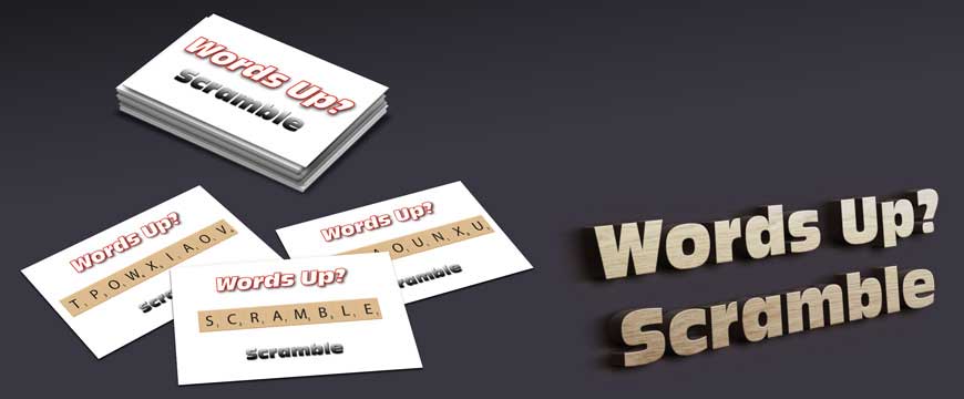Words Up? Scramble Word Game