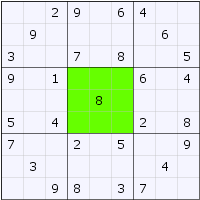 Sudoku - Boxes