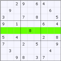 Sudoku - Rows