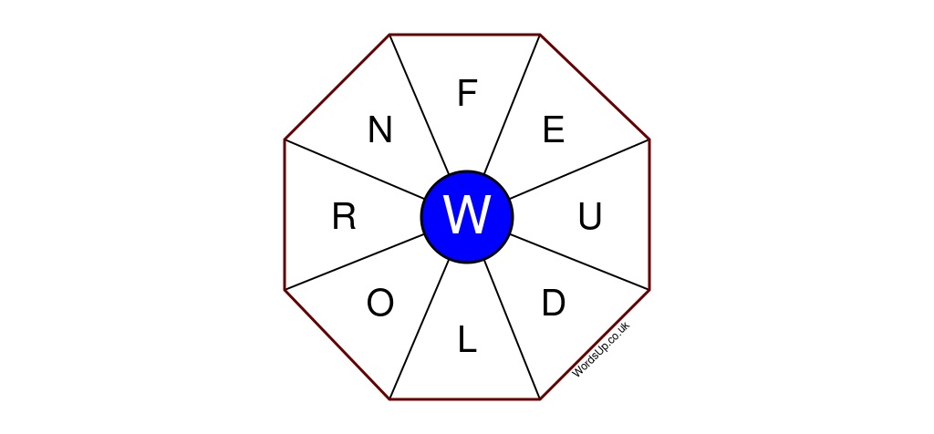 Word Wheel Puzzle #378